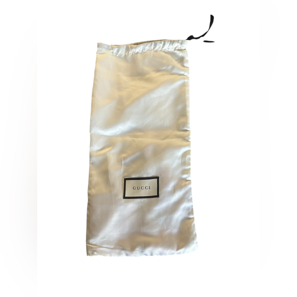 GUCCI LIKE NEW DRAWSTRING POLYSTER DUST BAG 8 x 17.5